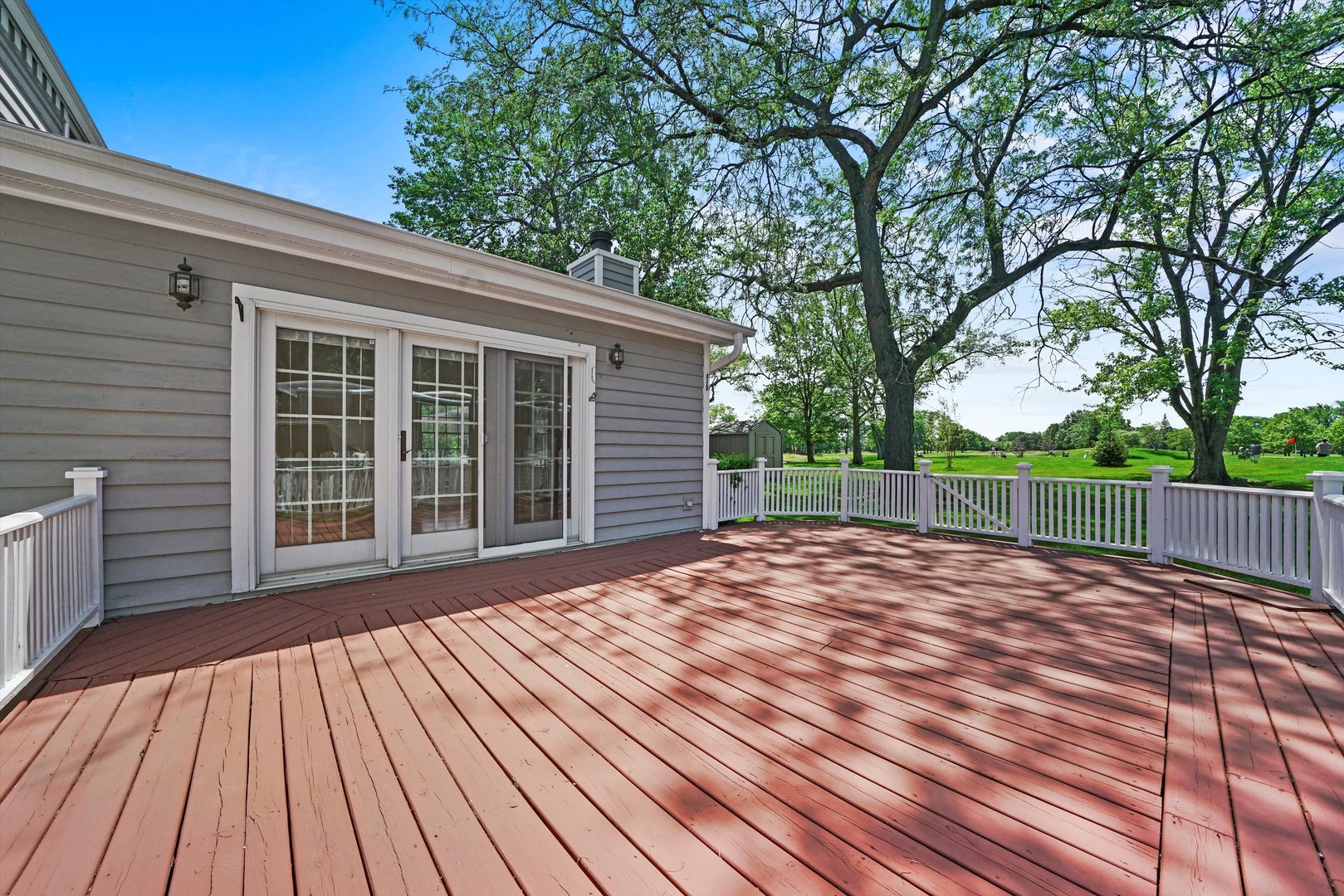 2525 Glenview Road Glenview, IL 60025 - Photo 22 of 50 a view of backyard with a deck