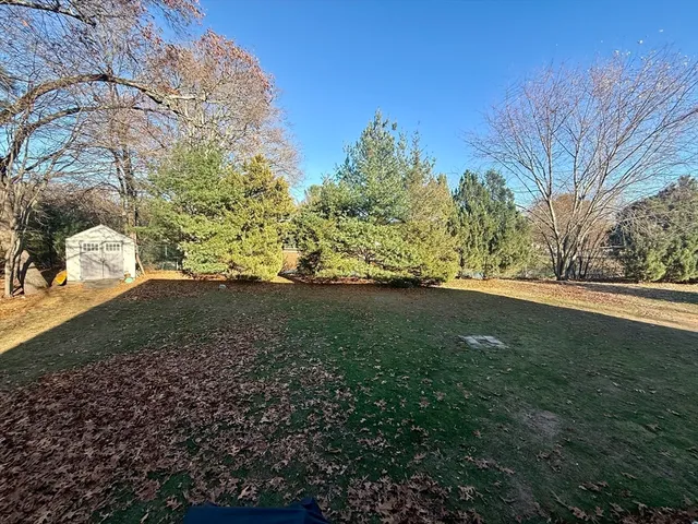 a view of outdoor space and yard