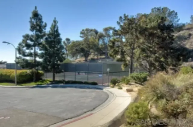 a view of a tennis court