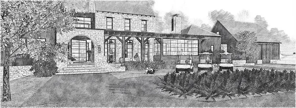 a view of a large building