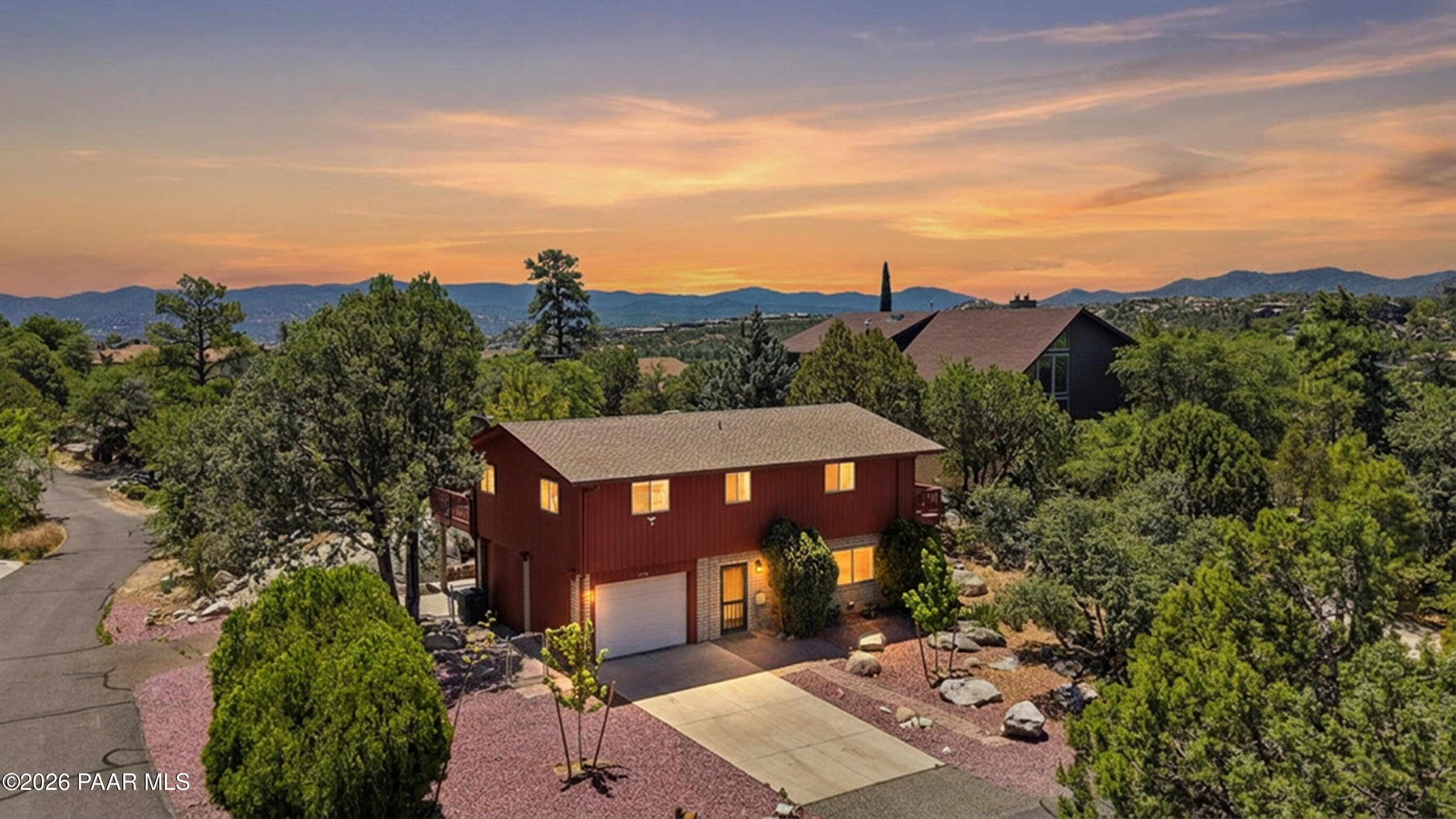 1775 Grandview Road Prescott, AZ 86305 - Photo 2 of 42 an aerial view of a house