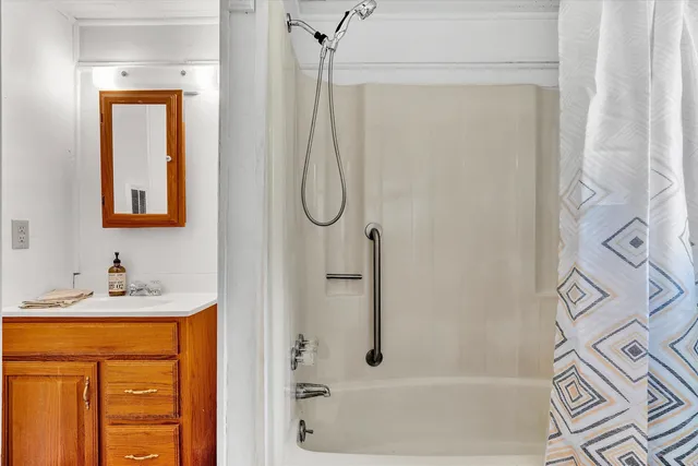 a bathroom with a toilet