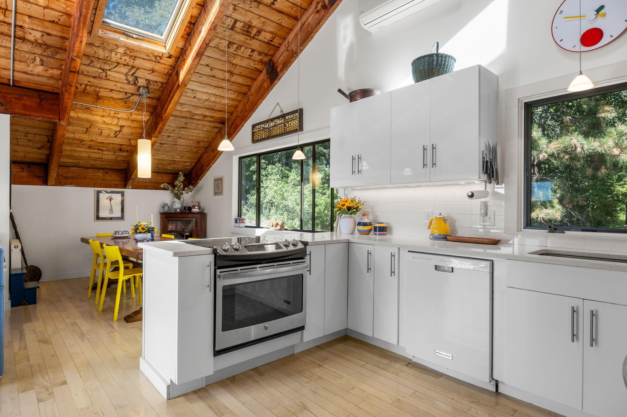20 Lil's Way Wellfleet, MA 02631 - Photo 10 of 43 a kitchen with a stove a sink and a microwave