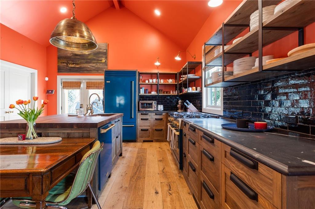 1021 Gilbert Street Southeast Atlanta, GA 30316 - Photo 8 of 24 a kitchen with stainless steel appliances granite countertop a sink and cabinets