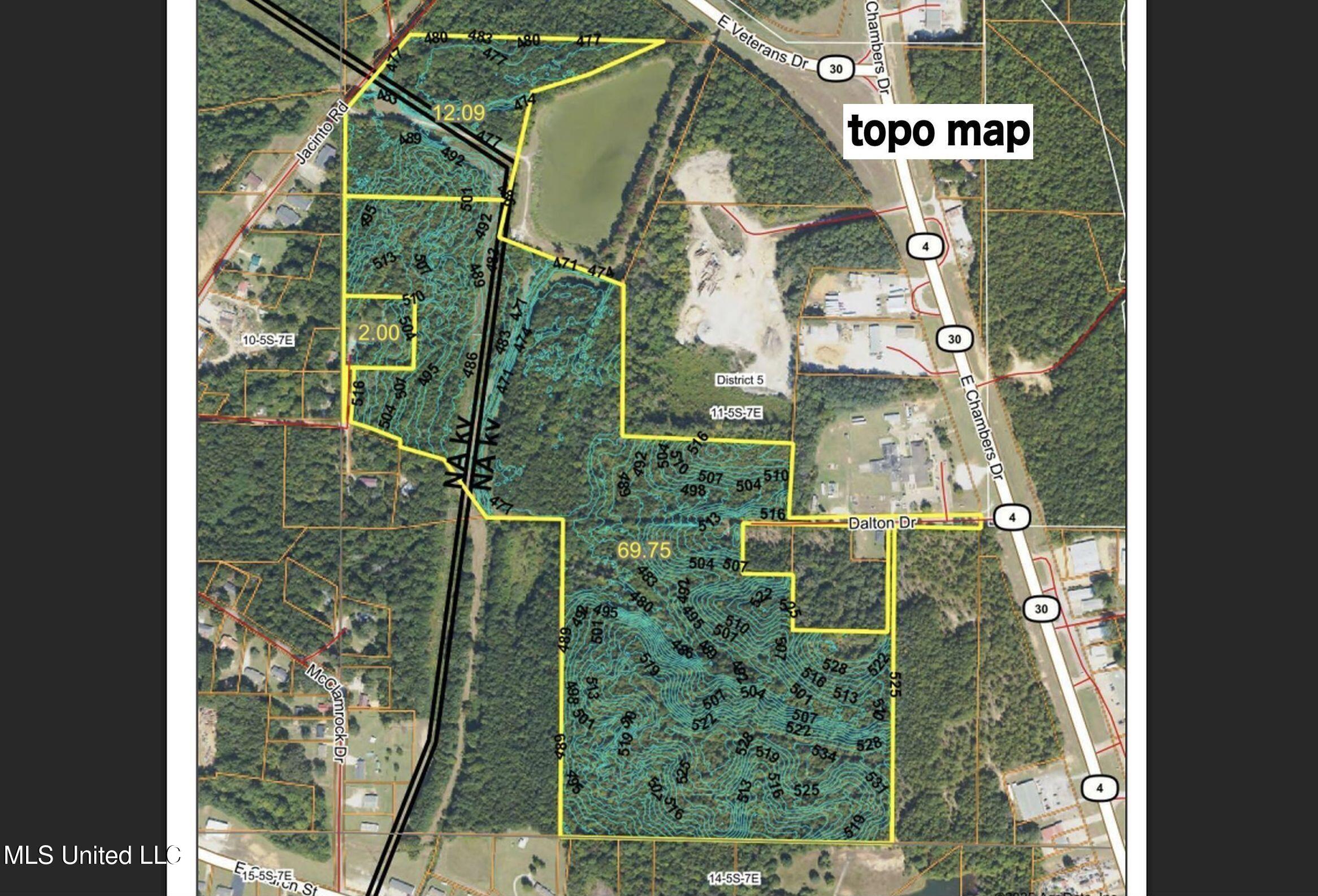 Jacinto Road Booneville, MS 38829 - Photo 5 of 59 topo prentiss