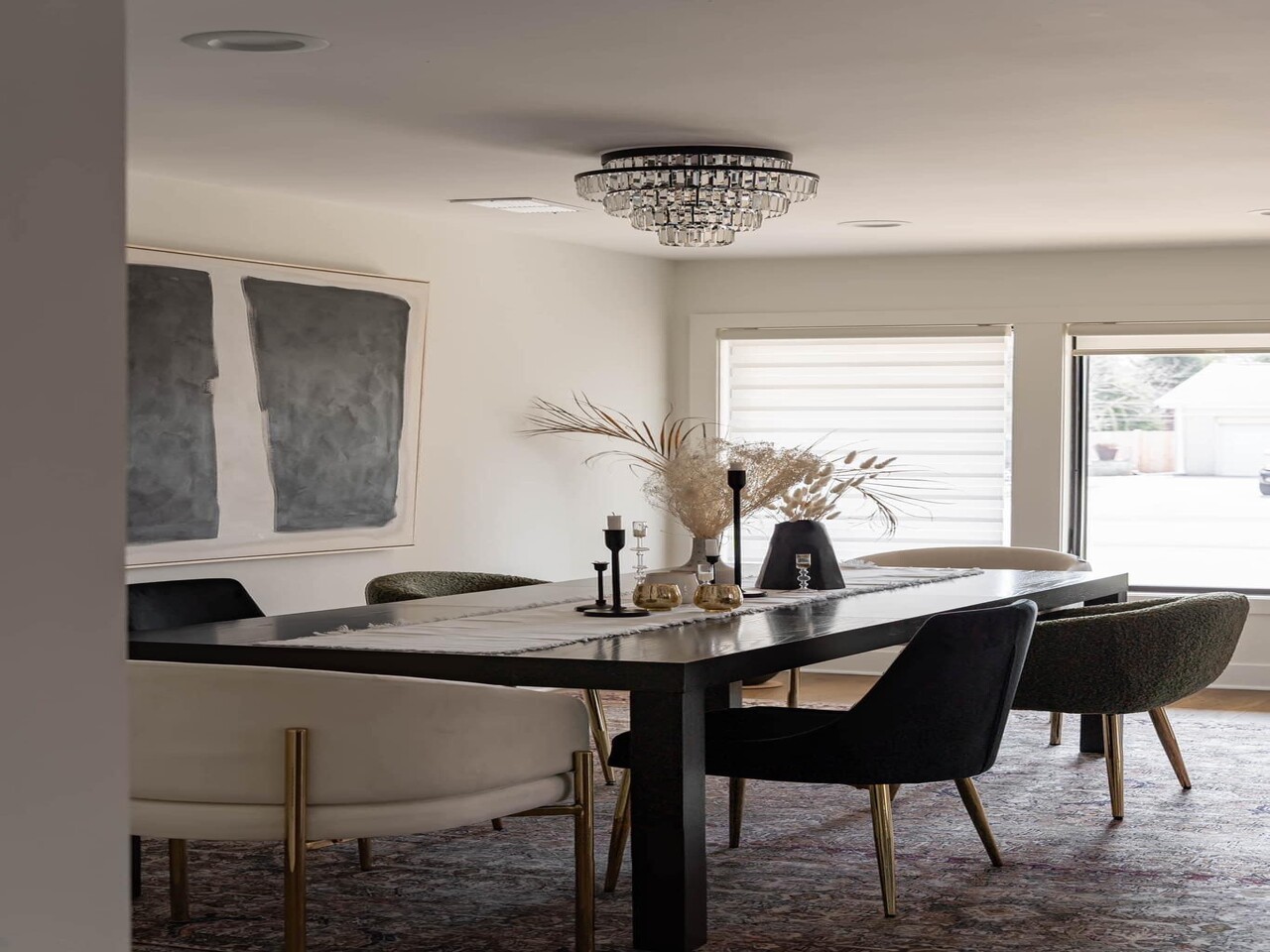 707 West Woodland Road Lake Bluff, IL 60044 - Photo 7 of 14 a view of a dining room with furniture and window