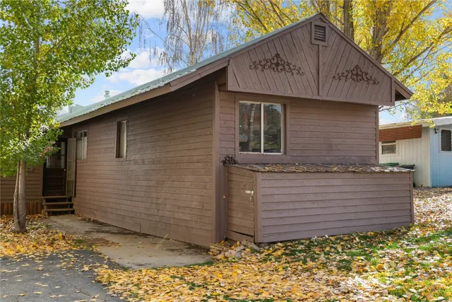 a front view of house