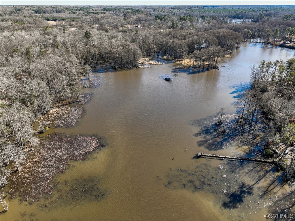 4 Carter Road Lanexa, VA 23089 - Photo 22 of 24 Water Front Property on the left of photo - Tyree