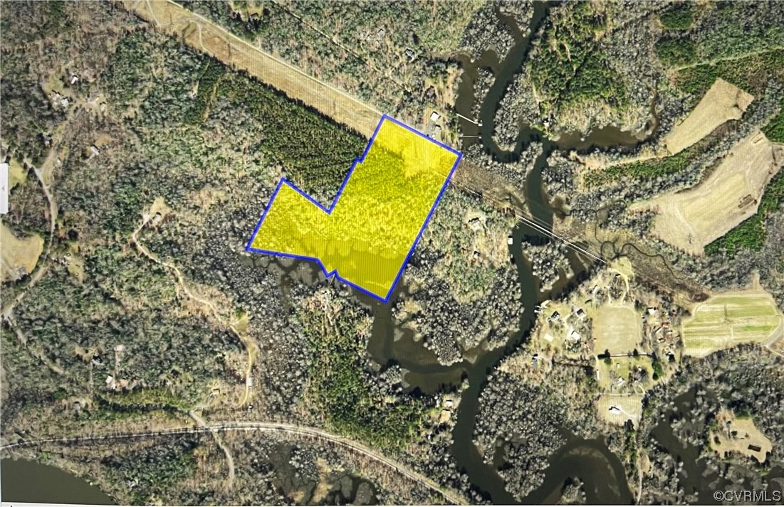 4 Carter Road Lanexa, VA 23089 - Photo 3 of 24 Approximate Boundaries of 25 AC Water Front Parcel