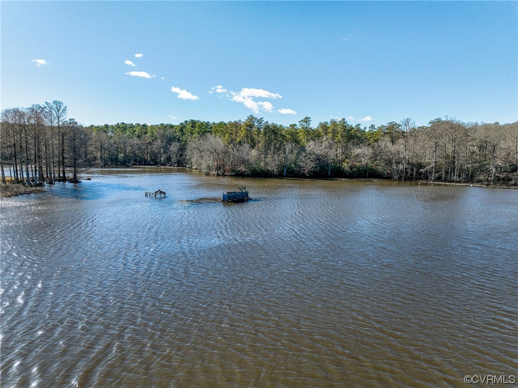 4 Carter Road Lanexa, VA 23089 - Photo 4 of 24 Water Front View from the Shoreline of the 25 AC l