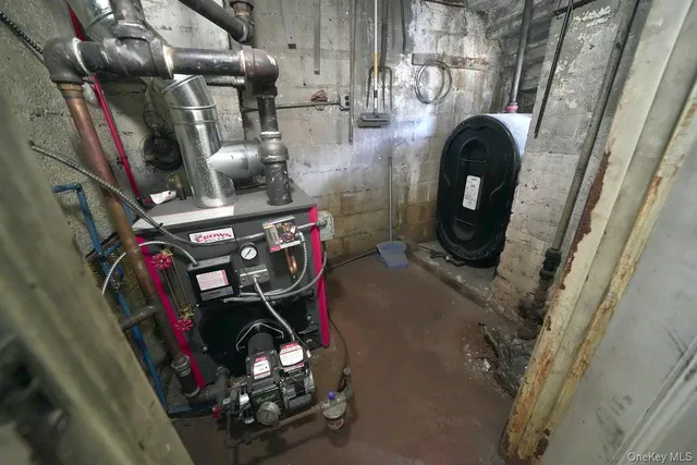 a view of a storage room