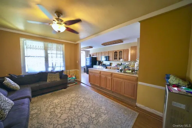 a living room with a couch