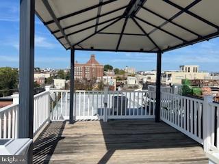 3409 Dillon Street Baltimore, MD 21224 - Photo 18 of 18 a view of a patio on the roof deck