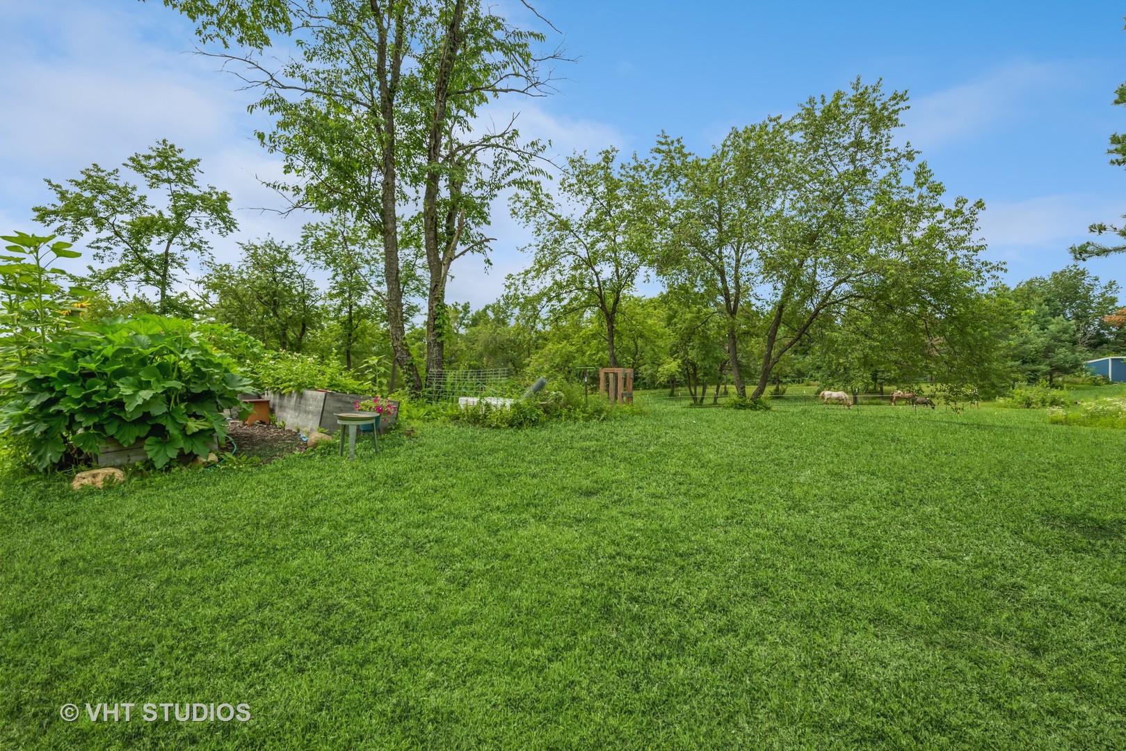 18809 Il Route 173 Harvard, IL 60033 - Photo 10 of 11 a view of a green field with sitting area