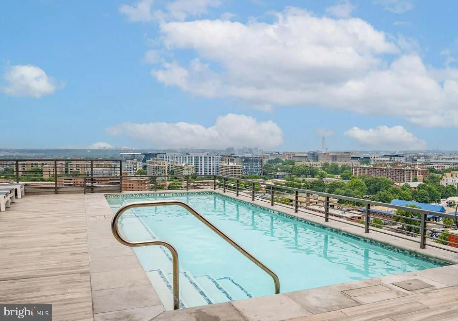 1211 Van Street Southeast, Unit 501 Washington, DC 20003 - Photo 24 of 37 a view of a swimming pool with a terrace