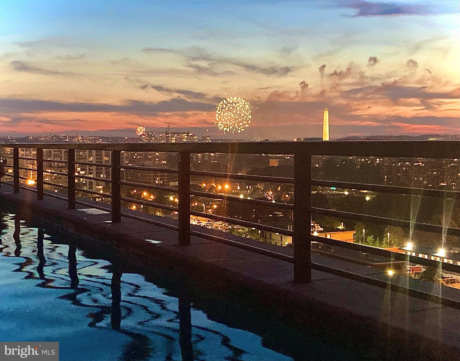 1211 Van Street Southeast, Unit 501 Washington, DC 20003 - Photo 25 of 37 a view of a city from a balcony