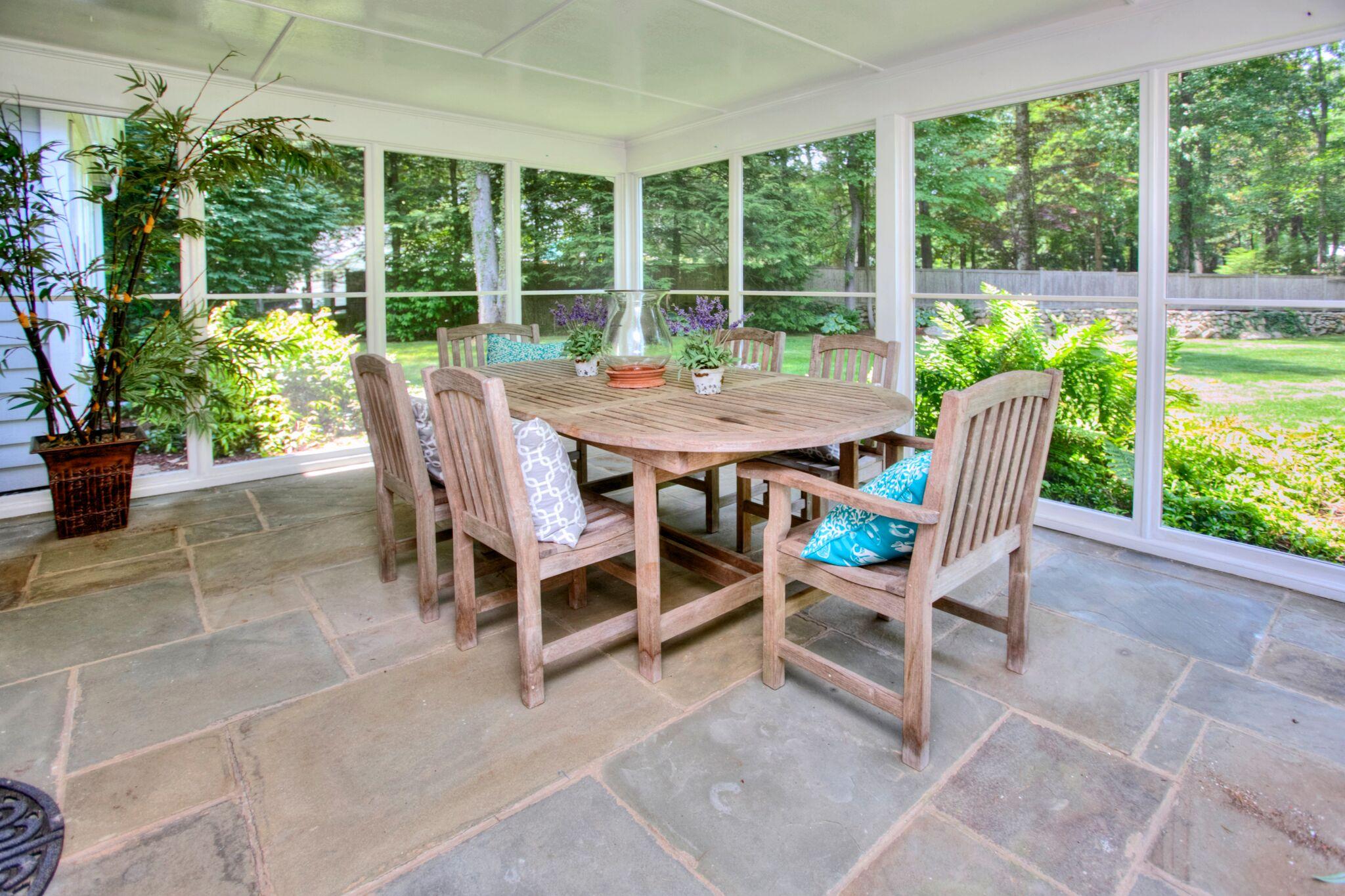 5 Haskell Lane Darien, CT 06820 - Photo 7 of 22 a outdoor space with furniture