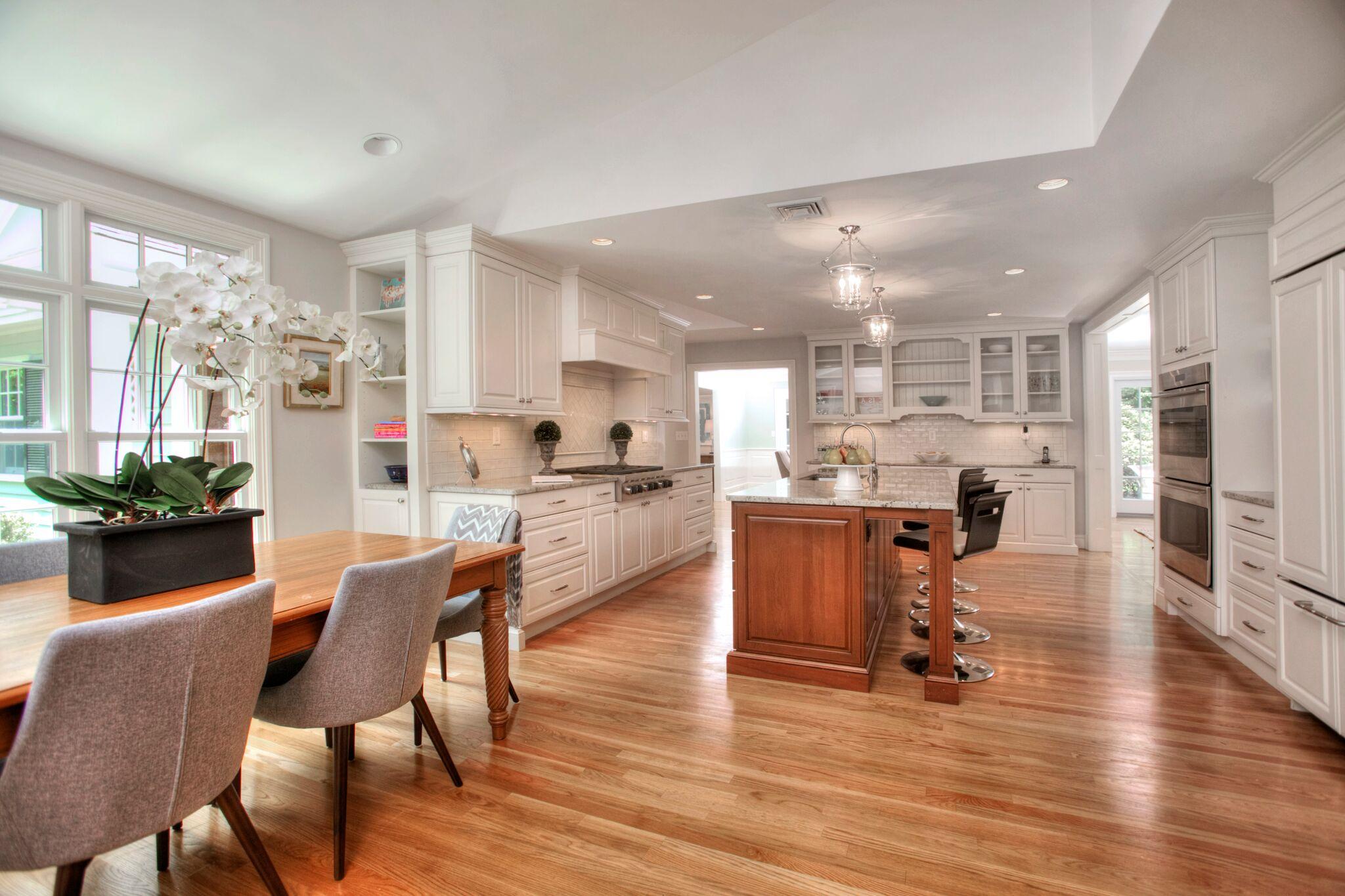 5 Haskell Lane Darien, CT 06820 - Photo 9 of 22 a view of a dining room with furniture and wooden floor