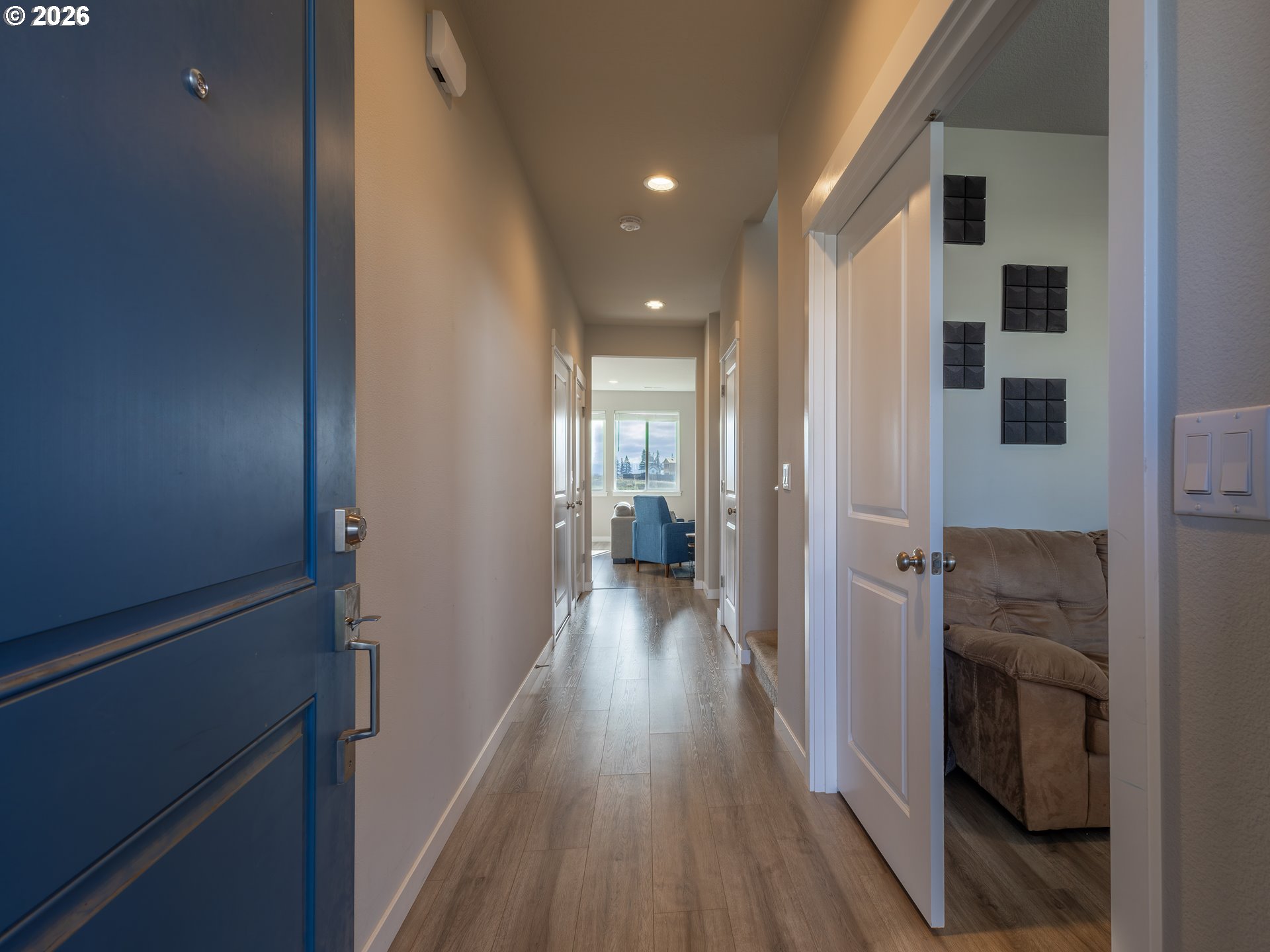 8827 North 1st Circle Ridgefield, WA 98642 - Photo 2 of 38 a view of hallway with wooden floor