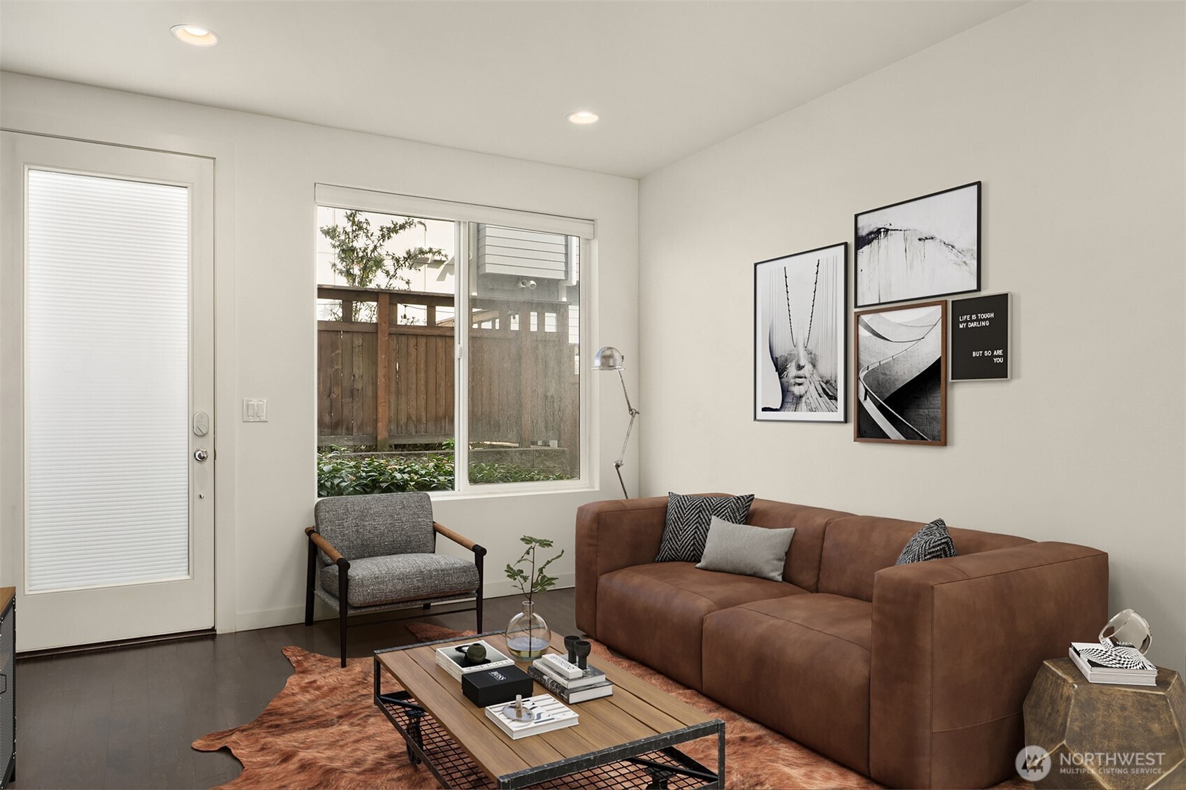 3631 Courtland Place South, Unit B Seattle, WA 98144 - Photo 4 of 27 a living room with furniture and a window