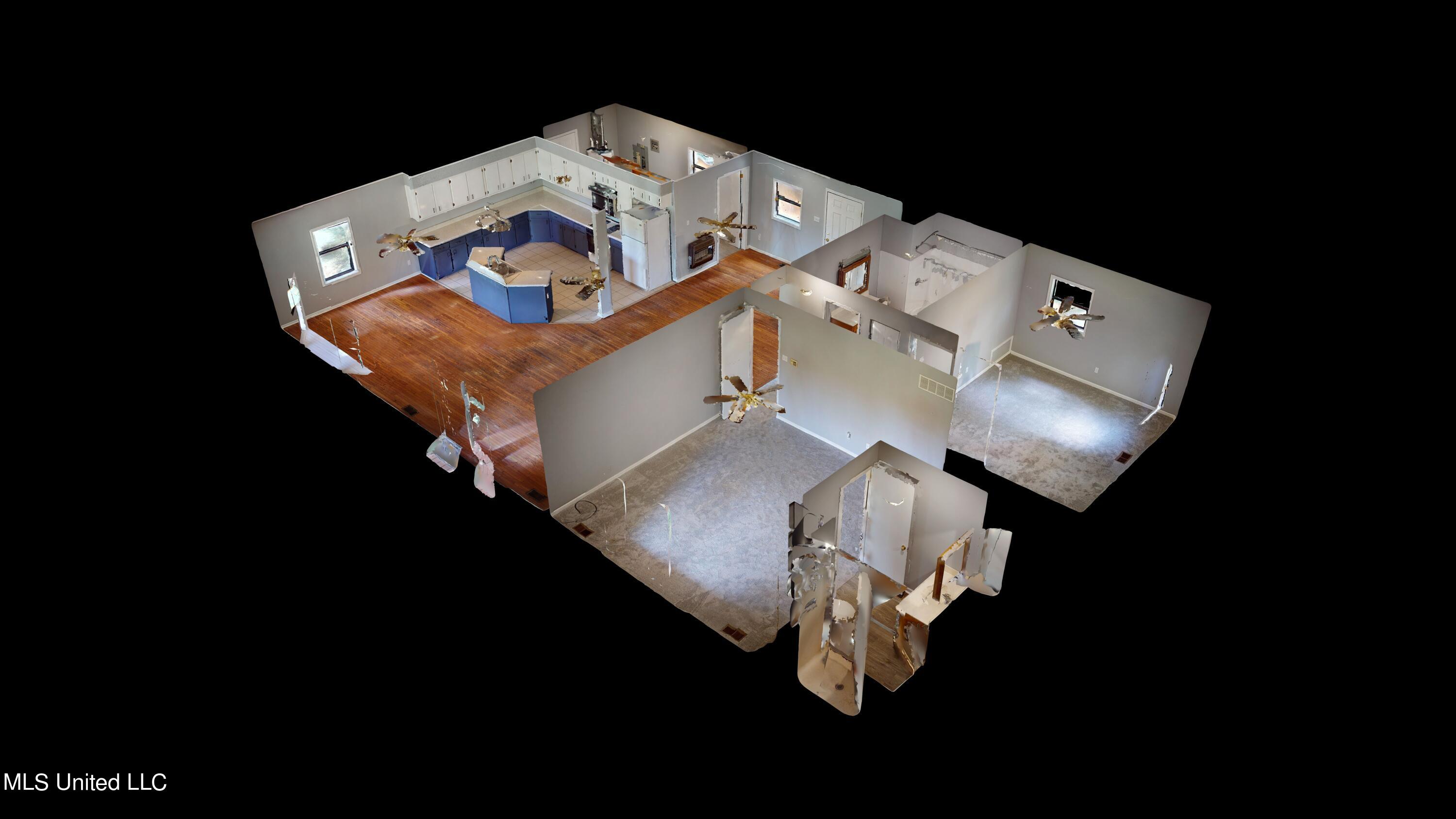 1915 Peavine Road Coldwater, MS 38618 - Photo 25 of 32 1915-Peavine-Rd-Dollhouse-View