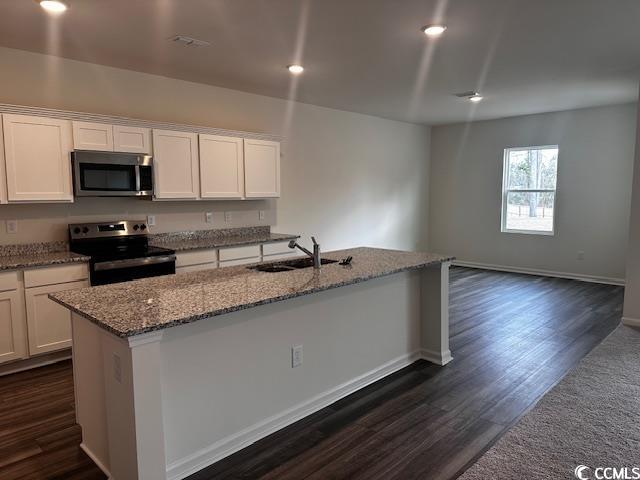 665 Castillo Drive Loris, SC 29569 - Photo 7 of 15 Kitchen with a center island with sink, appliances