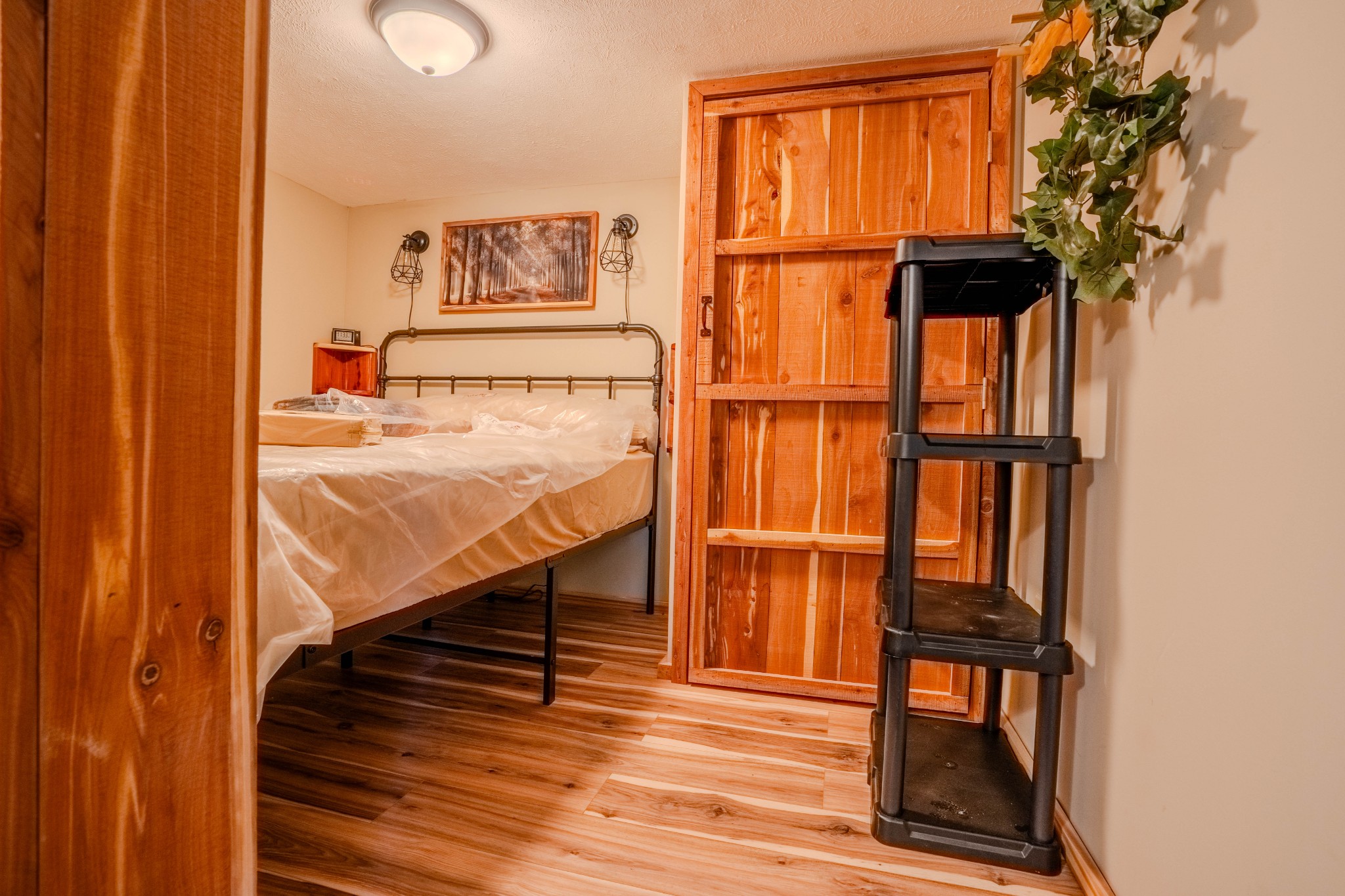 1 New Era Landing Road Linden, TN 37096 - Photo 18 of 55 a view of a balcony with wooden floor and furniture