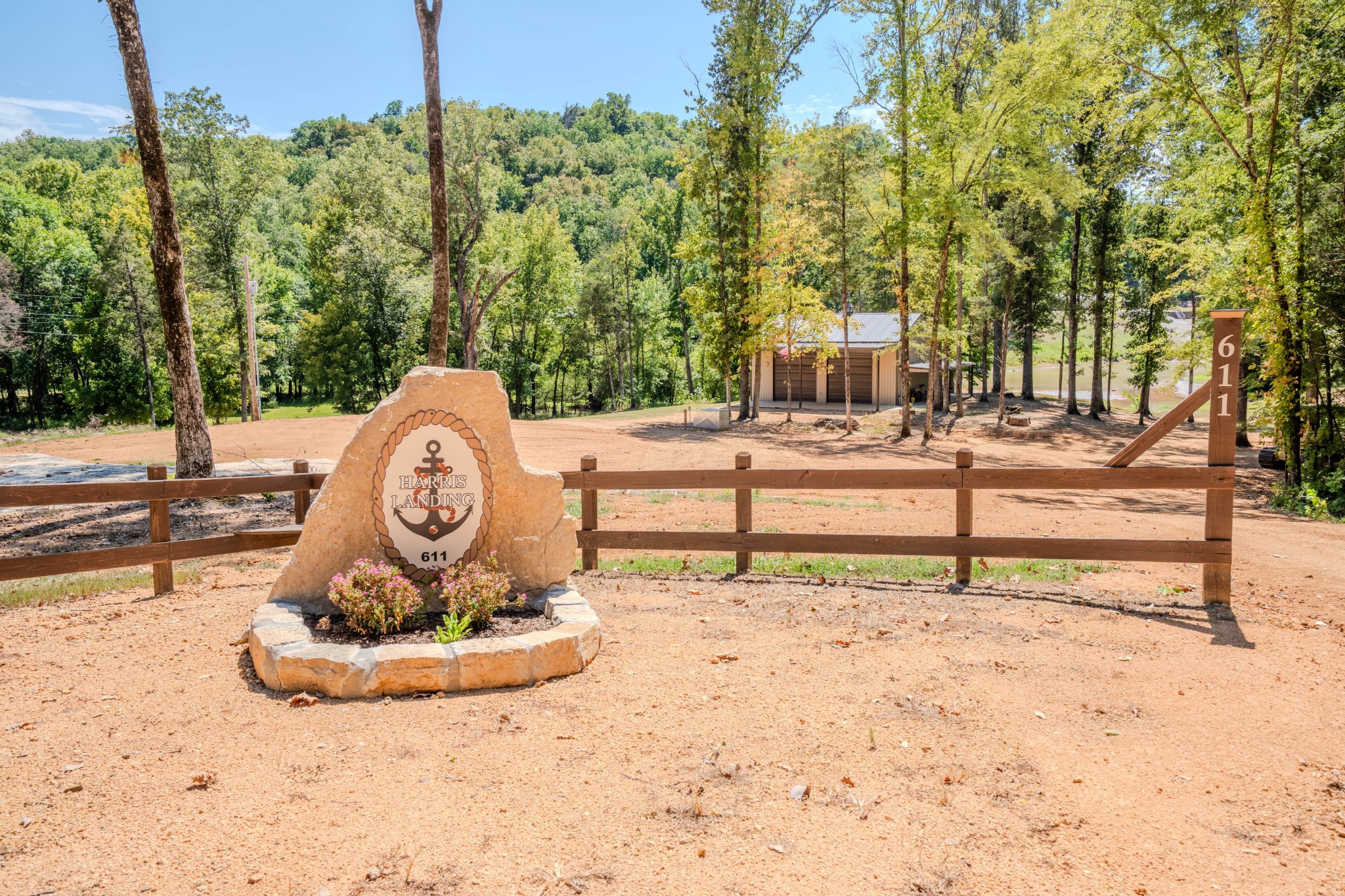 1 New Era Landing Road Linden, TN 37096 - Photo 2 of 55 a view of a bench in the middle of a yard