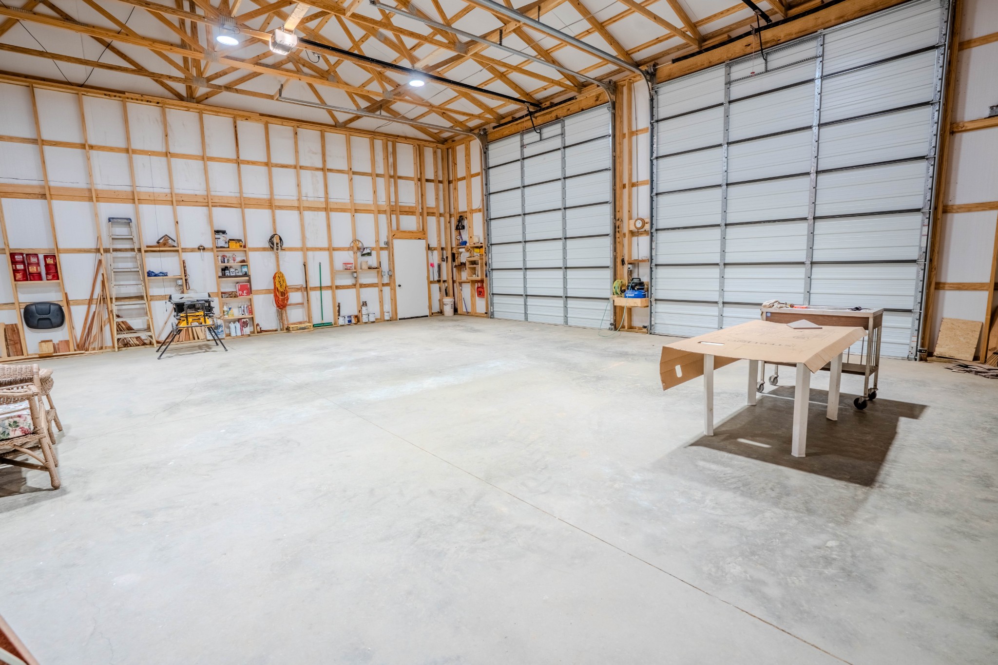 1 New Era Landing Road Linden, TN 37096 - Photo 28 of 55 a view of a garage with storage