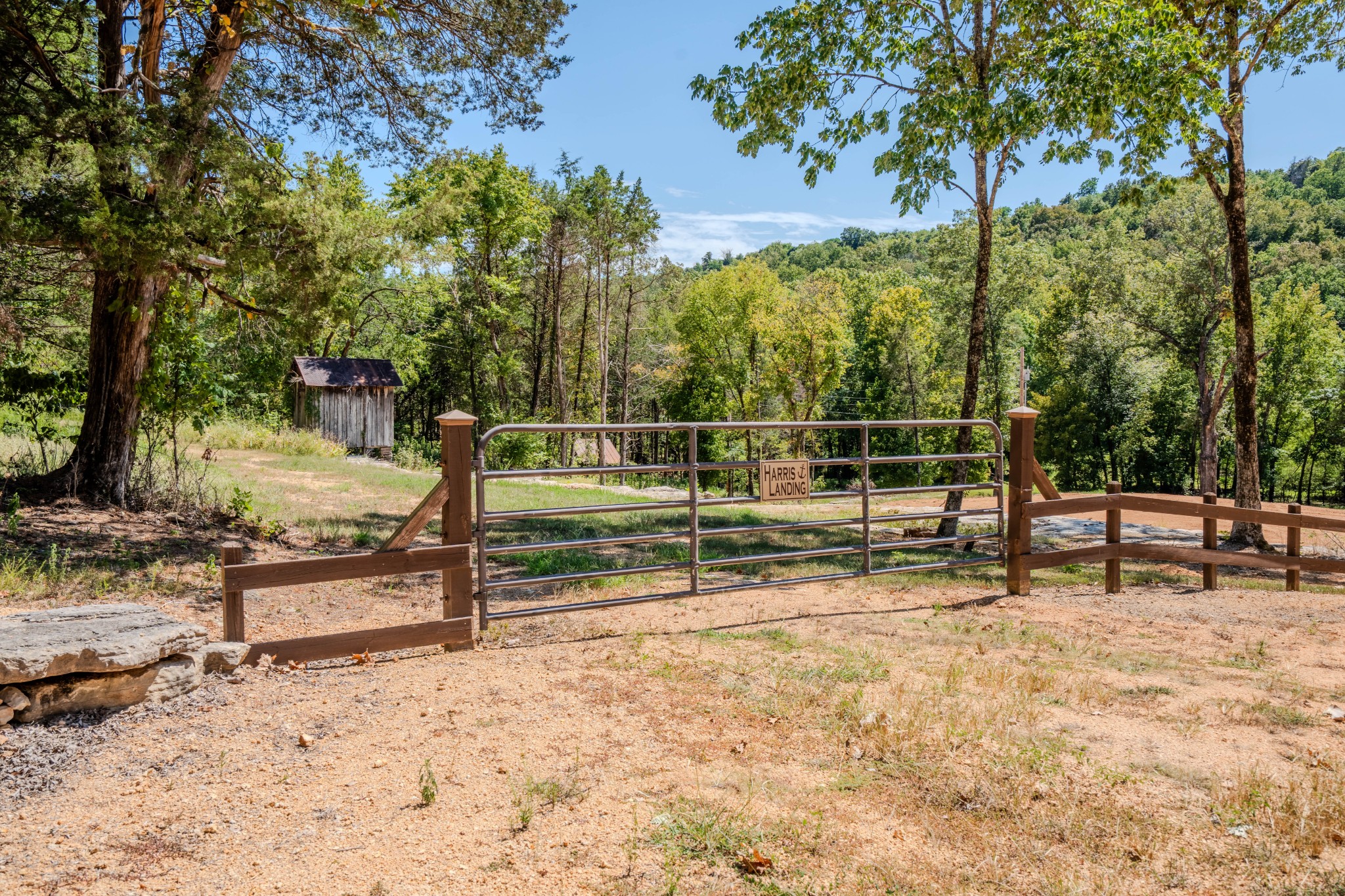 1 New Era Landing Road Linden, TN 37096 - Photo 3 of 55 a view of park with bench and trees