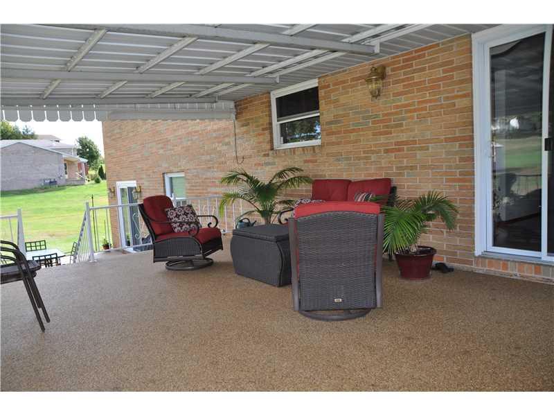 210 Edgewood Road Beaver Falls, PA 15010 - Photo 19 of 25 Exterior Front. Beautiful nature stone covered flooring on your covered rear porch with easy access from dining room .. imagine summer days here!