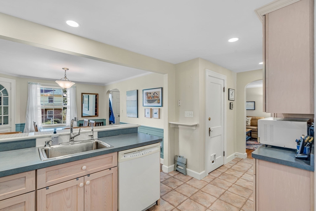 10 Stevens Terrace Arlington, MA 02476 - Photo 11 of 31 a bathroom with a sink and a tub