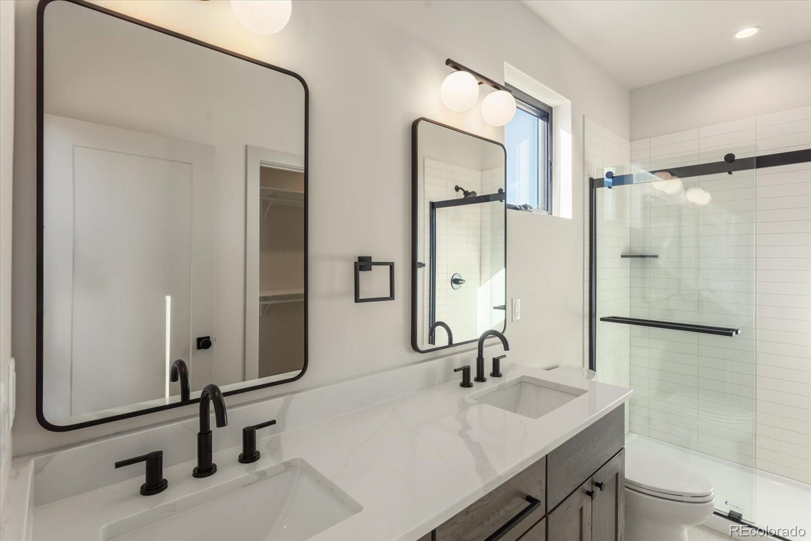 125 Confluence Road Salida, CO 81201 - Photo 28 of 48 a bathroom with a sink and a mirror