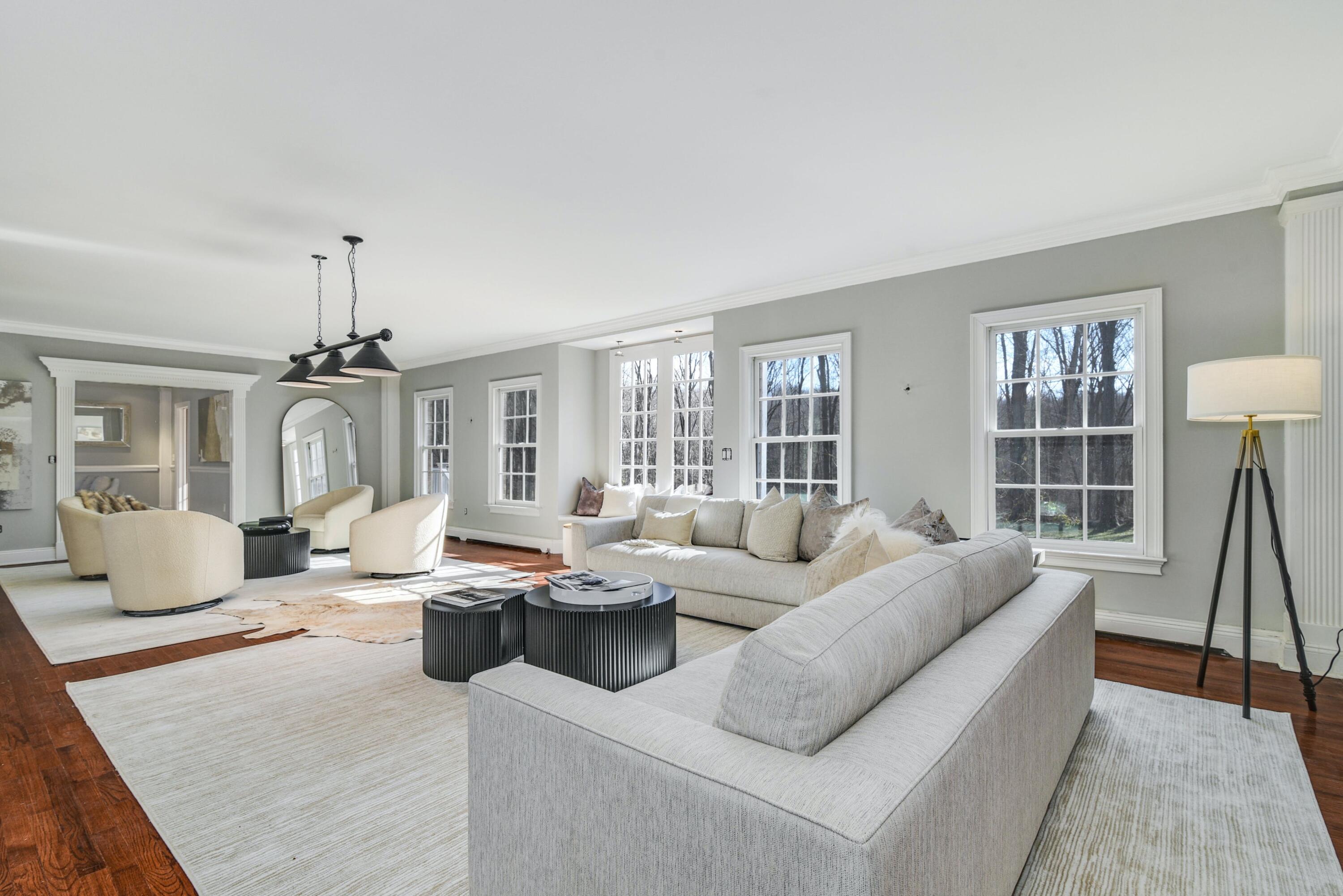 507 Trinity Pass Road New Canaan, CT 06840 - Photo 3 of 23 a living room with furniture and a window