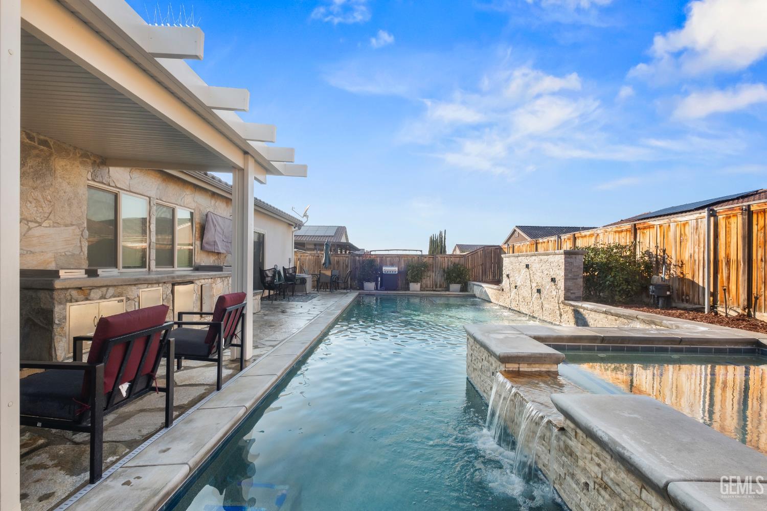 Undisclosed Address Shafter, CA 93263 - Photo 30 of 38 a view of a balcony with furniture
