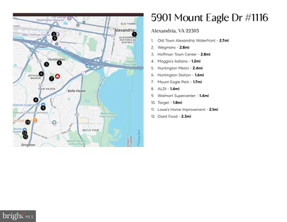 $499,000 | 5901 Mt Eagle Drive, Unit 1116, Alexandria, VA 22303