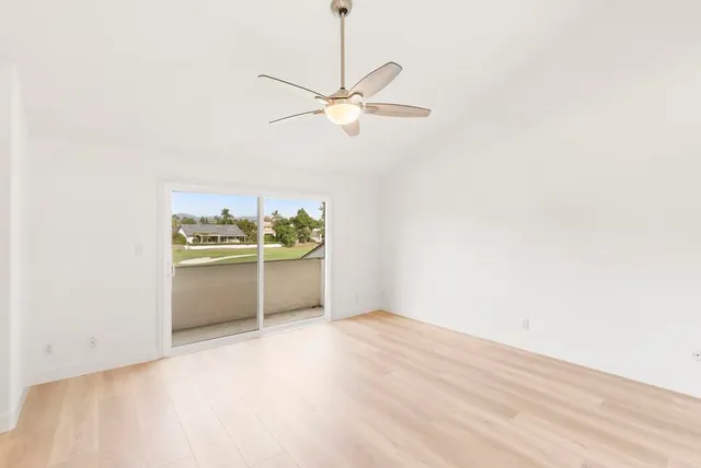 a view of a room with a empty space