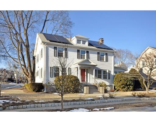 39 Upland Road Arlington, MA 02474 - Photo 2 of 30 a front view of a house with garden