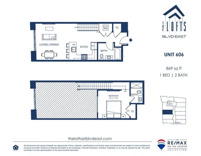 $3,500 | 6025 Boulevard East, Unit 606, West New York, NJ 07093