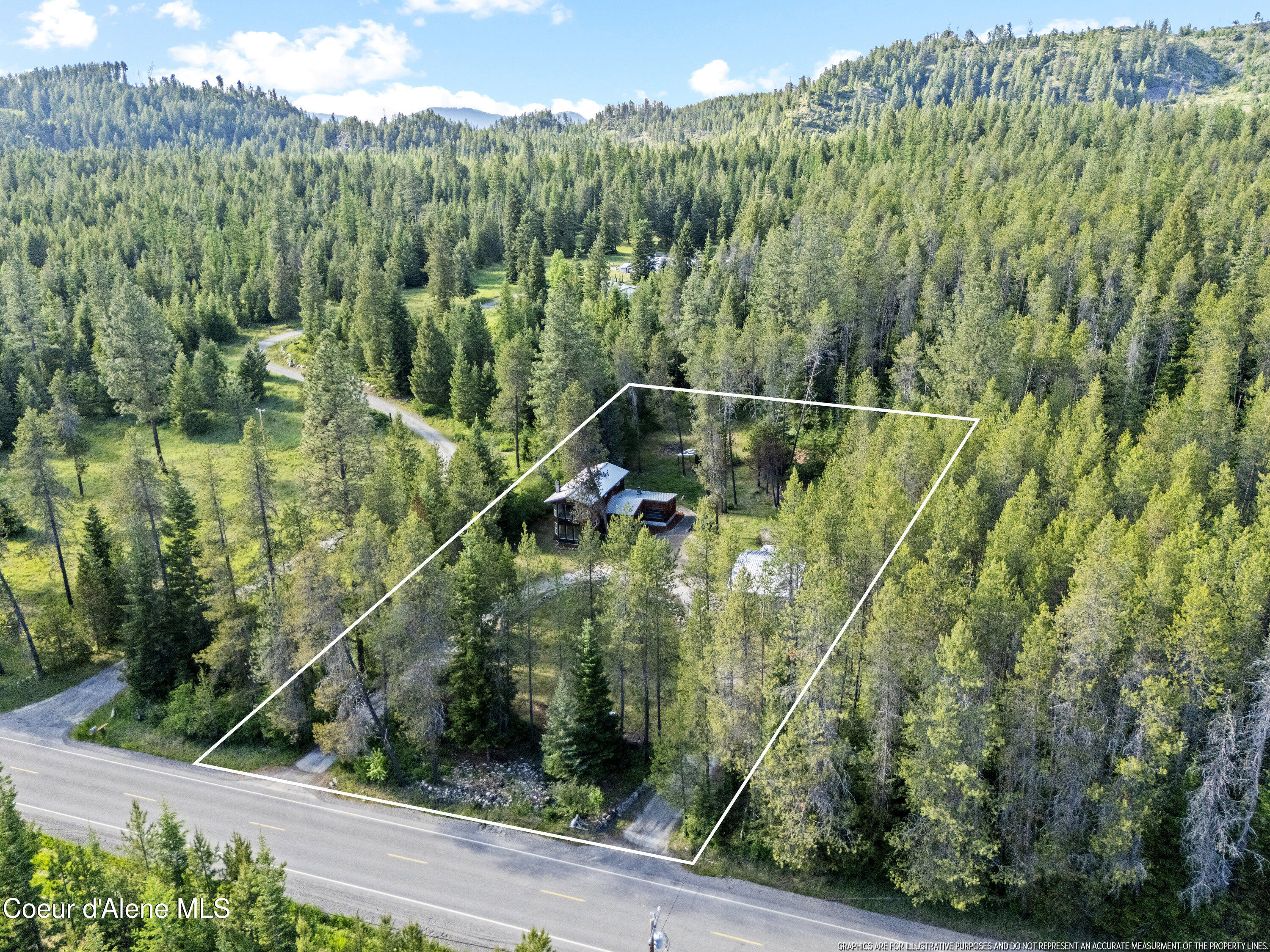 17561 East Perimeter Road Athol, ID 83801 - Photo 37 of 38 Drone View