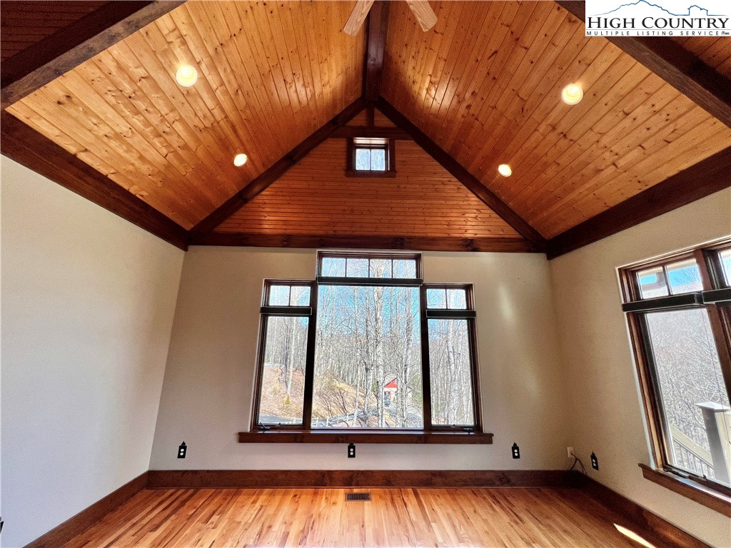 259 The Settlement Boone, NC 28607 - Photo 15 of 50 a view of a room with wooden floor and window