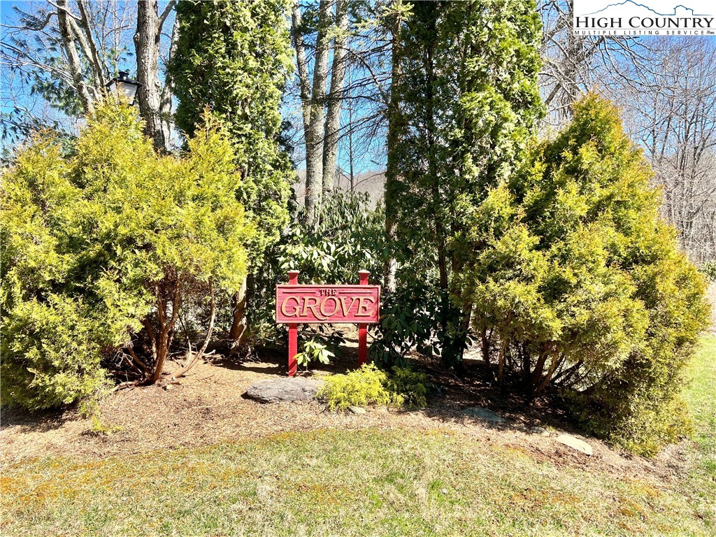 259 The Settlement Boone, NC 28607 - Photo 49 of 50 a sign board with tall trees