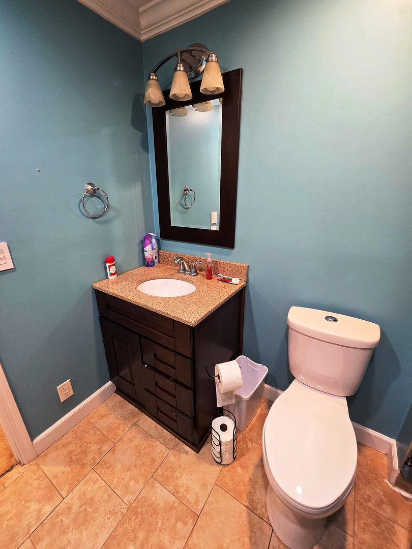 602 North 4th Avenue Chenoa, IL 61726 - Photo 15 of 38 a room with a toilet sink and mirror