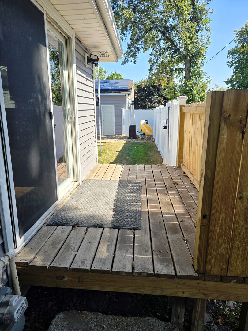 602 North 4th Avenue Chenoa, IL 61726 - Photo 28 of 38 a view of outdoor space yard and patio