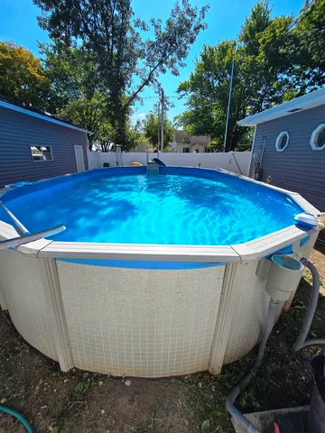 a view of outdoor space and yard