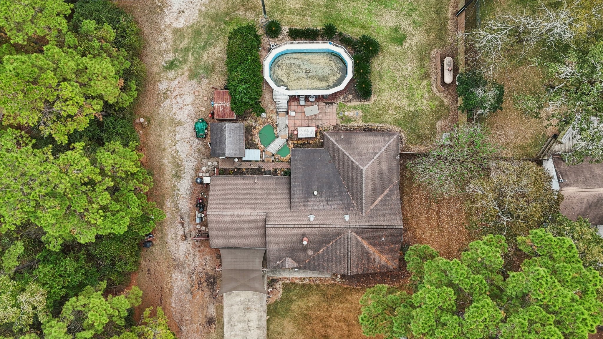 2007 Diane Street Pinehurst, TX 77362 - Photo 35 of 41 an aerial view of a highlighted house