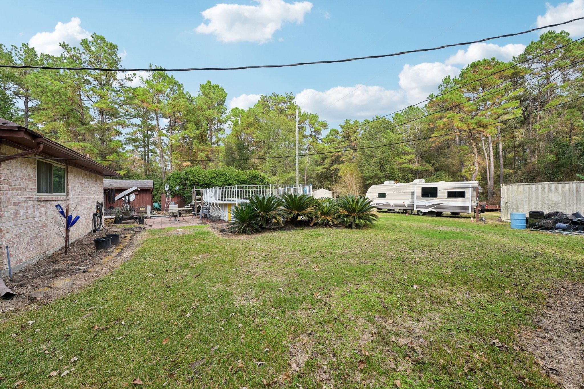 2007 Diane Street Pinehurst, TX 77362 - Photo 40 of 41 a view of a back yard