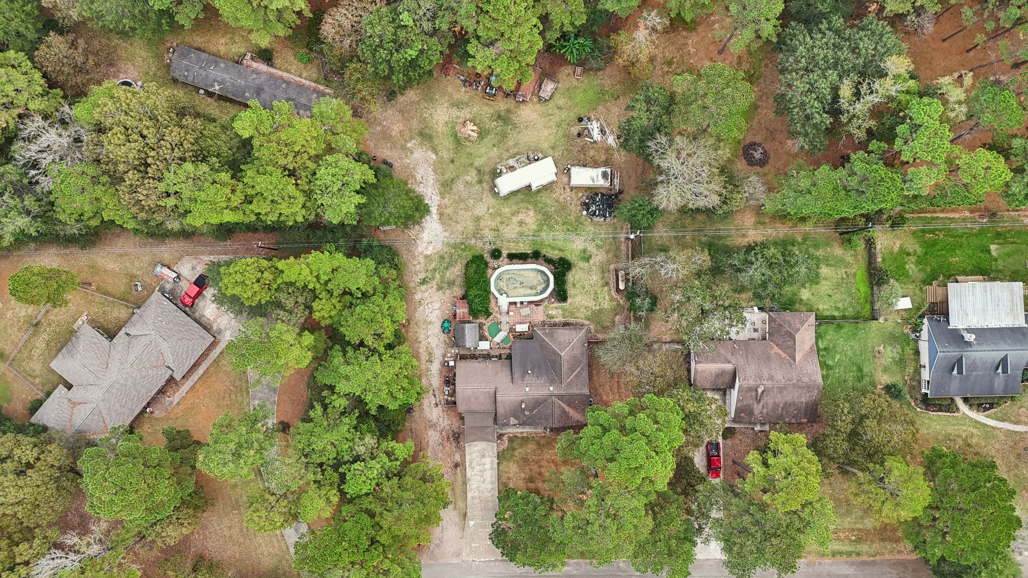 2007 Diane Street Pinehurst, TX 77362 - Photo 46 of 49 an aerial view of multiple house