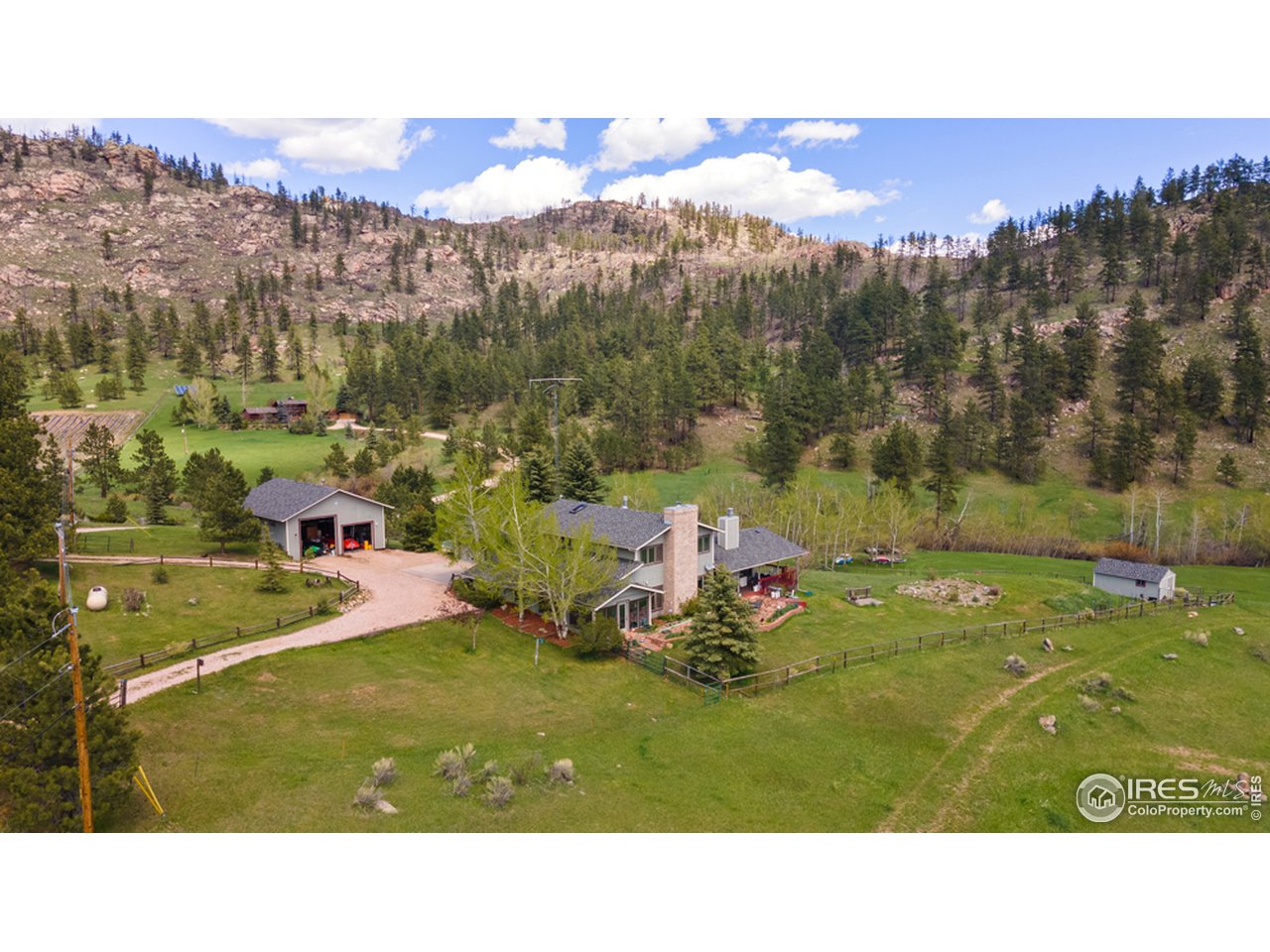 11900 Rist Canyon Road Bellvue, CO 80512 - Photo 1 of 34 a view of a city