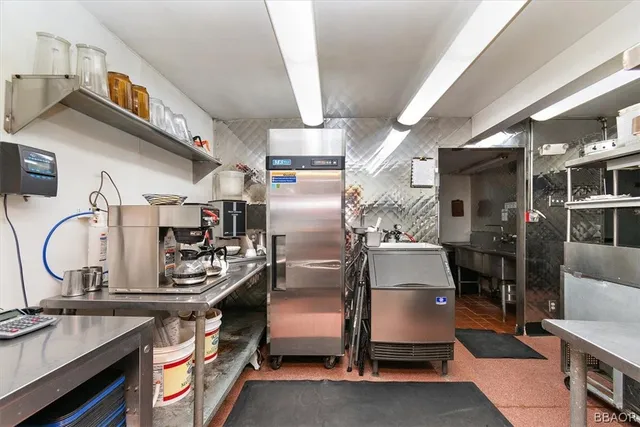 a room with storage and utility